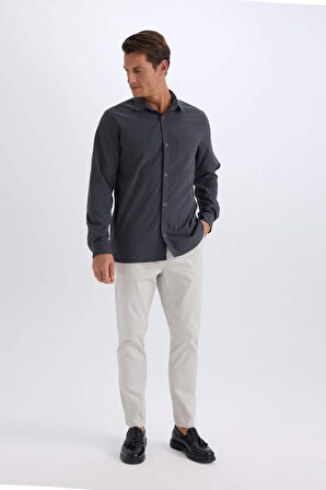 DeFacto Yazlık Jogger Chino Pantolon Beli Bağcıklı Cepli Düz Paça Z9933AZ25SPGR94