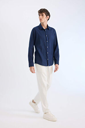 DeFacto Yazlık Tensel Kumaş Jogger Pantolon Basic Cepli Dar Paça B4091AX25SPWT33