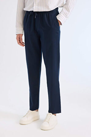 DeFacto Yazlık Tensel Kumaş Jogger Pantolon Basic Cepli Dar Paça B4091AX25SPNV64