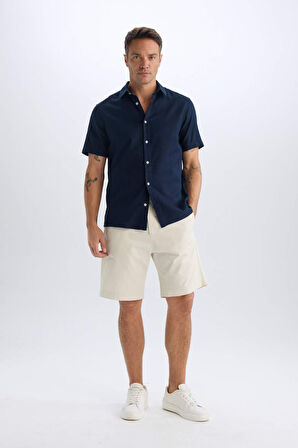 DeFacto Regular Fit Polo Yaka Kısa Kollu Gömlek D6105AX25SPNV253