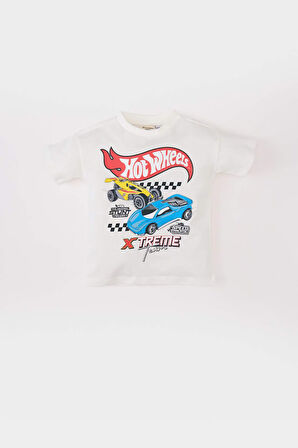 Erkek Bebek Hot Wheels Regular Fit Kısa Kollu Tişört