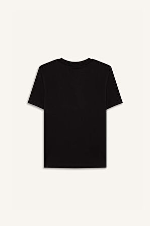 DeFacto Erkek Çocuk Garfield Bisiklet Yaka Kısa Kollu Tişört E3107A825SMBK81