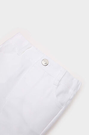 DeFacto Kız Bebek Flare Fit İspanyol Paça Gabardin Pantolon E1798A525SMWT34