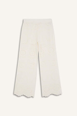 Regular Fit Brode Plaj Pantolonu-Fall in Love 