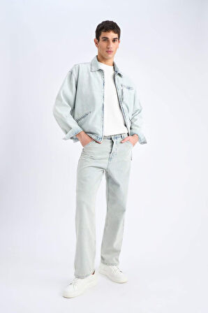 Relax Fit Jean Ceket