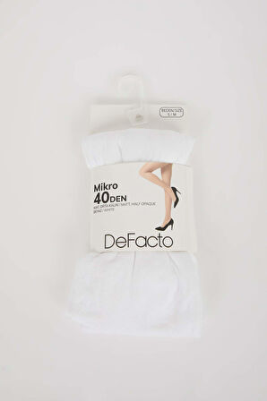 Kadın 40 Denye Külotlu Çorap