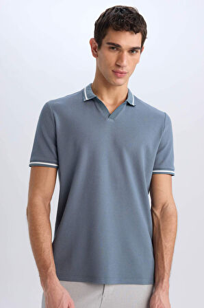 Regular Fit Kısa Kollu Polo Tişört