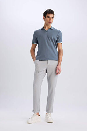 Regular Fit Kısa Kollu Polo Tişört