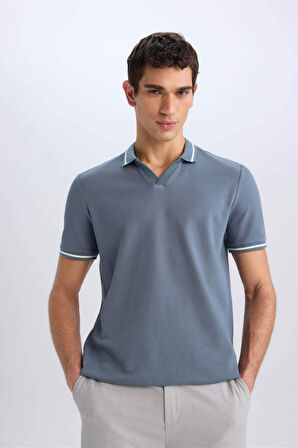 Regular Fit Kısa Kollu Polo Tişört