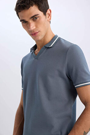 Regular Fit Kısa Kollu Polo Tişört