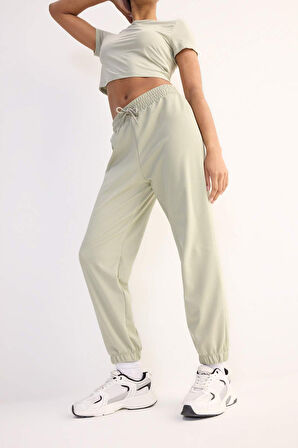 DeFactoFit Standart Fit Çift Cepli Paçası Lastikli Standart Boy Sporcu Eşofman Altı A4557AX25SPKH513