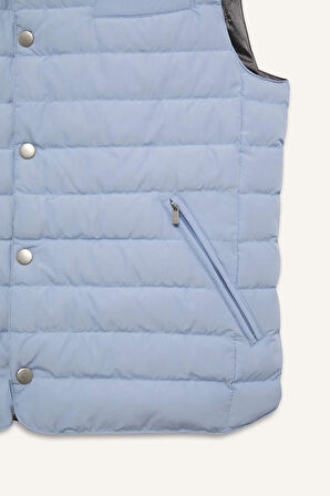 Slim Fit Dar Kesim Pamuklu Yelek