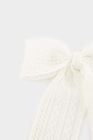 Kadın Dantel Görünümlü Çıtçıtlı Toka