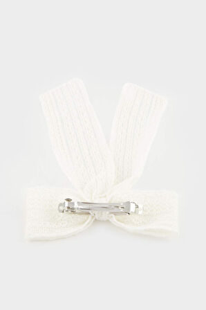 Kadın Dantel Görünümlü Çıtçıtlı Toka