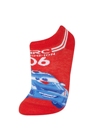Erkek Çocuk Cars 3'lü Pamuklu Patik Çorap