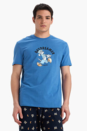 Tom & Jerry Pijama Takımı Kısa Kollu Üst Uzun Alt