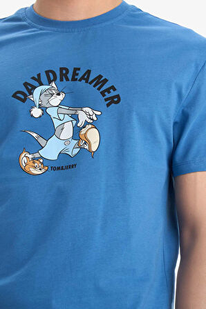 Tom & Jerry Pijama Takımı Kısa Kollu Üst Uzun Alt