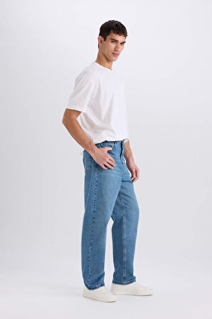 Baggy Fit Geniş Paça Jean Pantolon