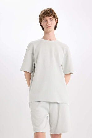 Regular Fit Düz Paça Şort