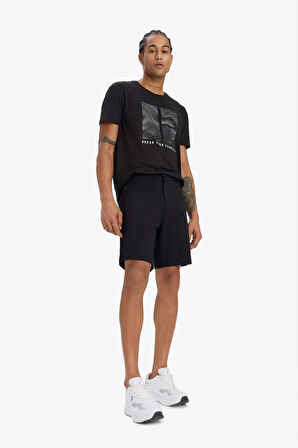 DeFactoFit Standart Fit Sporcu Kısa Paça Şort B1170AX25SPBK81