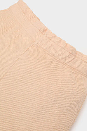 DeFacto Kız Bebek Wide Leg Geniş Bol Paça Fitilli Kaşkorse Pantolon E5557A525SPBG392
