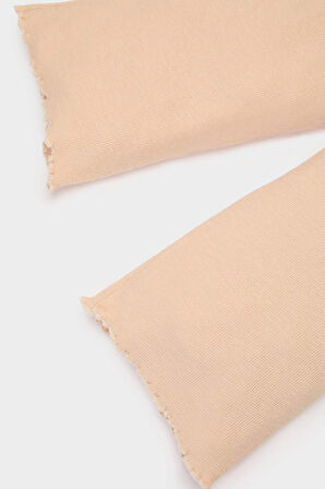DeFacto Kız Bebek Wide Leg Geniş Bol Paça Fitilli Kaşkorse Pantolon E5557A525SPBG392