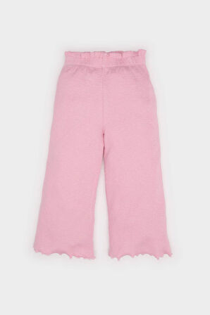 DeFacto Kız Bebek Wide Leg Geniş Bol Paça Fitilli Kaşkorse Pantolon E5557A525SPPN86
