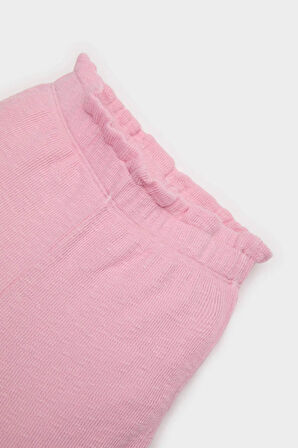 DeFacto Kız Bebek Wide Leg Geniş Bol Paça Fitilli Kaşkorse Pantolon E5557A525SPPN86