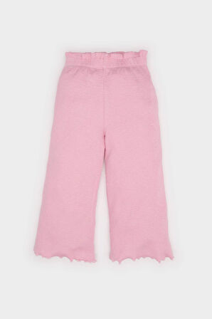 DeFacto Kız Bebek Wide Leg Geniş Bol Paça Fitilli Kaşkorse Pantolon E5557A525SPPN86