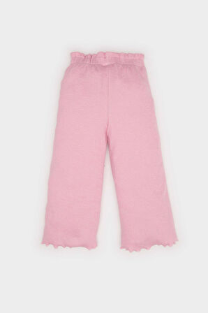 DeFacto Kız Bebek Wide Leg Geniş Bol Paça Fitilli Kaşkorse Pantolon E5557A525SPPN86