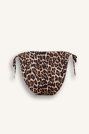 DeFacto Leopar Desenlil Bikini Altı-Fall in Love A0696AX25SPBK81