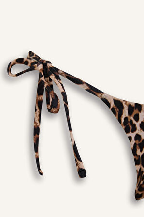 DeFacto Leopar Desenlil Bikini Altı-Fall in Love A0696AX25SPBK81