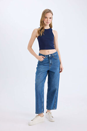 DeFacto Fitted Halter Yaka Fitilli Kaşkorse Atlet U0357AZ25SMNV42