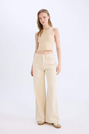 Fitted Halter Yaka Fitilli Kaşkorse Atlet