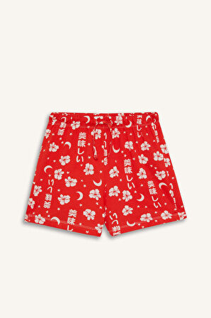 Kız Çocuk Regular Fit 2'li Pijama Takımı