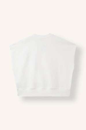 DeFacto Oversize Geniş Kalıp Bisiklet Yaka Kısa Kollu Baskılı Sweatshirt Kız Çocuk E1879A825SMER85