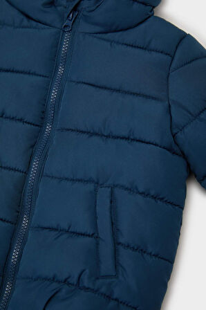 Erkek Bebek Su Geçirmez Tafta Mont