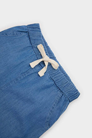 DeFacto Erkek Bebek Beli Lastikli Jean Şort E6837A525SMNM28