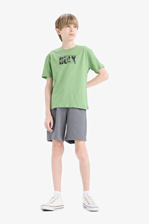 DeFacto Erkek Çocuk Esnek Belli Şort E6892A825SMGR371