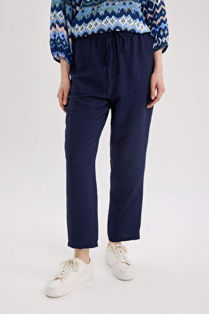 Harem Basic Düz Paça Pantolon