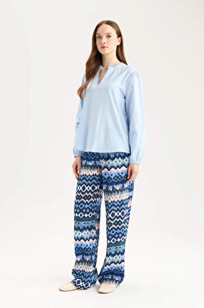 Traditional Regular Fit Cep Detaylı Düz Paça Pantolon