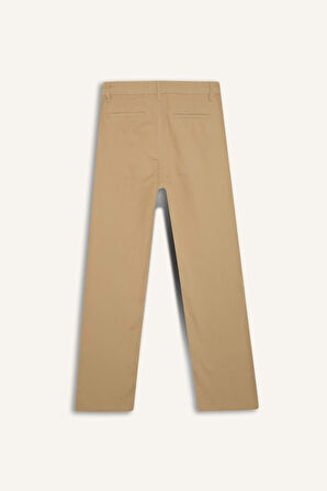 DeFacto Coool Straight Fit Gabardin Pantolon Yüksek Bel E4346AX25SPBG638