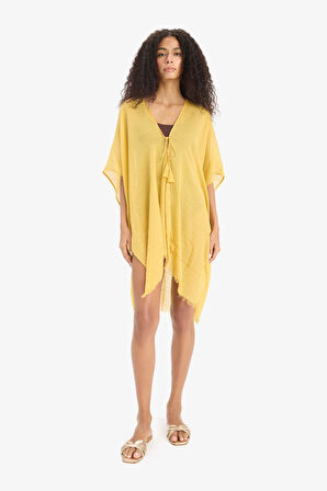 Fall in Love Regular Fit Pamuklu Kimono