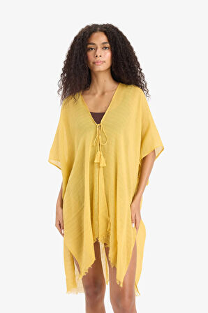 Fall in Love Regular Fit Pamuklu Kimono