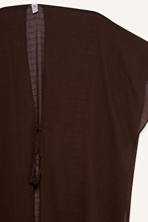 Fall in Love Regular Fit Pamuklu Kimono
