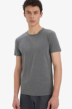 DeFacto Slim Fit Dar Kesim Bisiklet Yaka Üst L4885AZ25SPAR198