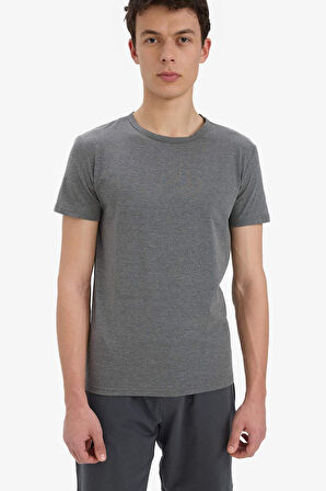 DeFacto Slim Fit Dar Kesim Bisiklet Yaka Üst L4885AZ25SPAR198