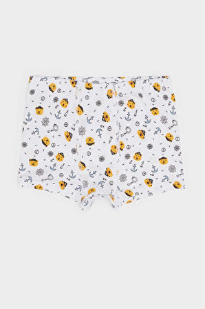 Erkek Çocuk Desenli 3'lü Boxer