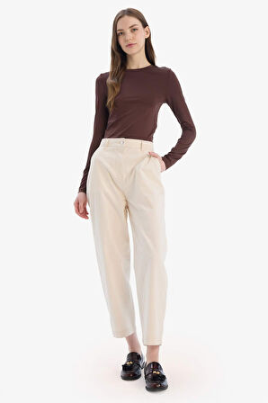 DeFacto Carrot Fit Gabardin Pantolon Normal Bel E5963AX25SPER218
