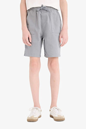 Erkek Çocuk Regular Fit Gabardin Şort